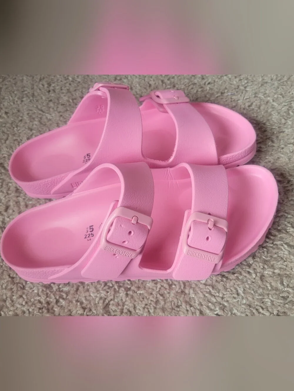 Birkenstock Arizona EVA Sandals in Bubblegum Pink